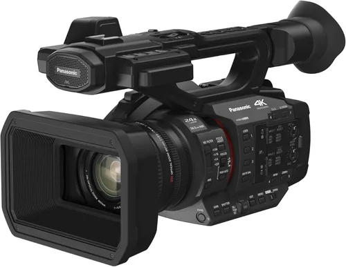 Miniatura 2 de Panasonic Videocámara, Calidad Profesional 4K 60p, Sensor de 1.0 Pulgadas, Lente Gran Angular de 24.5mm y Zoom Óptico 20x, V-Log, Ethernet, Salida