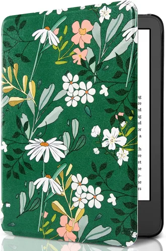 Miniatura 14 de CoBak Funda para Todos los Kindle Nuevos de 6 Pulgadas 2024 y 2022 (11ª Generación) - Cubierta Inteligente de Cuero PU, Suspensión y Activación