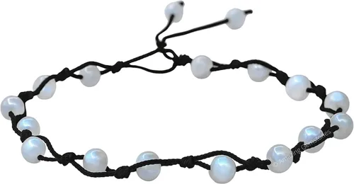 Miniatura 199 de Amazing Gemstone Crystal Anklet Ankle Bracelets for Women - Waterproof Beaded Healing Crystal Anklets, Plus Size Chakra Gemstone Bead Anklet