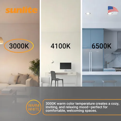 Miniatura 7 de Sunlite Mini bombillas LED R14, 4 vatios (equivalente a 25 W), 250 lúmenes, base mediana (E26), regulable, certificación ETL, blanco cálido de 3000