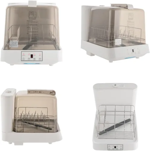 Miniatura 7 de QUEWATSA - Lavavajillas portátil, lavavajillas de encimera, lavavajillas automático con tanque de agua integrado de 5 L profundo para apartamentos