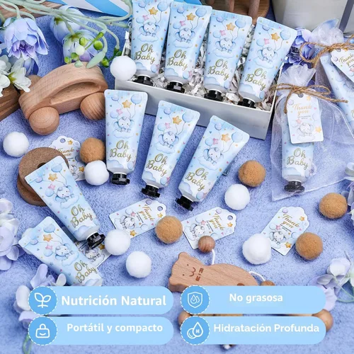 Miniatura 5 de 60 juegos de crema de manos para baby shower de niño, regalos de fiesta de baby shower de niño para invitados, despedida de soltera, regalos