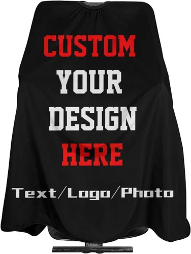Miniatura 13 de Capa de barbero impermeable personalizada, Capa de peluquero personalizada, Añade tu texto, Capa de salón personalizada para hombres, Capa de corte