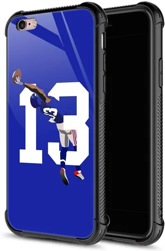 Miniatura 9 de CARLOCA Funda compatible con iPhone 12 Pro, 13 fundas Odell Catch Football para iPhone 12 para niñas y niños, diseño gráfico, a prueba de golpes
