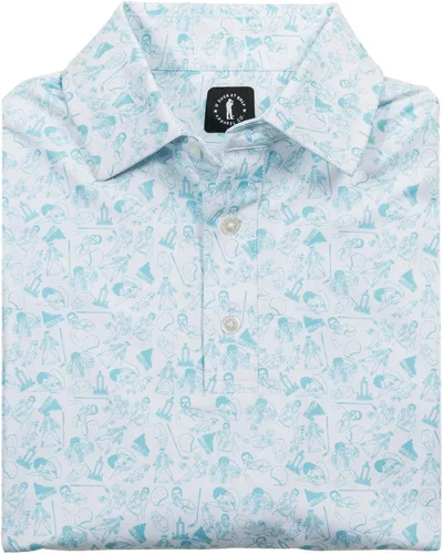 U Suck at Golf Polo de golf para hombre - Dry Fit Golf Polo para hombres - Empresa de ropa de club de golf de alto rendimiento