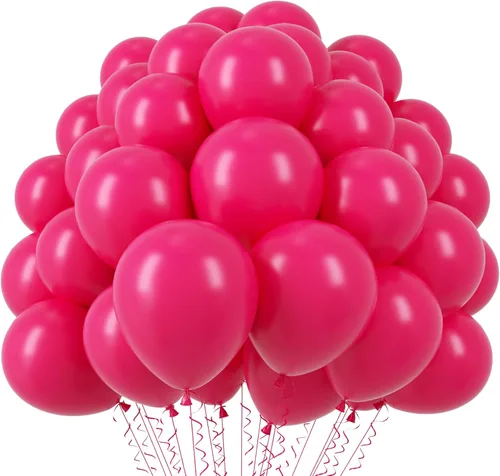 Miniatura 60 de Voircoloria - Globos azul bebé claro, paquete de 66 globos de 12 pulgadas de látex para fiestas para niños y niñas, para cumpleaños, baby shower, 16