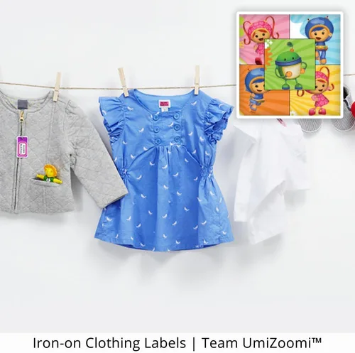 Miniatura 11 de Blaze and The Monster Machines - El paquete de ropa personalizado incluye etiquetas adhesivas, planchas y bolsas para niños, impermeables y aptas