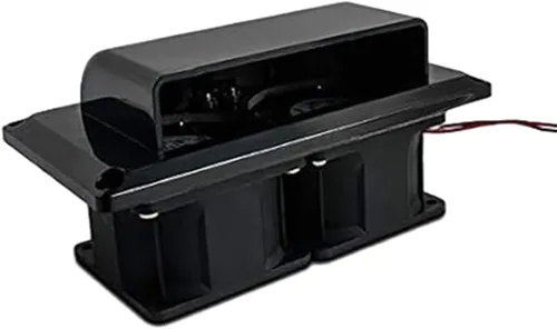 Miniatura 2 de Riloer Extractor de escape, extractor de ventilación de 25 W con interruptor de cadena de válvula de retención antirretorno, ventiladores