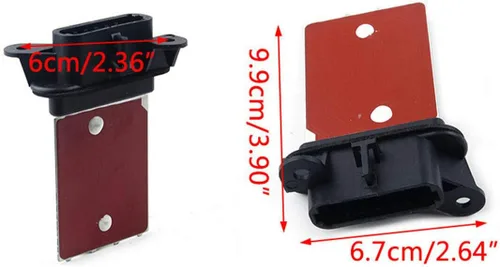 Miniatura 3 de Resistencia del motor del ventilador del calentador de 5 pines compatible con Chevrolet Aveo Trax Sonic Encore 95018066 52429971 94560526