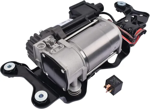Bomba de compresor de suspensión neumática con soporte 37206875177 Reemplazo para BMW X5 F15 F85 2013-2018 X6 F16 F86 2014-2019 37206868998