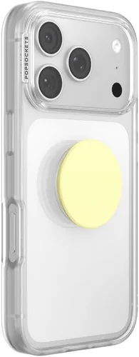 Miniatura 2 de PopSockets PopTop, agarre adhesivo para teléfono con parte superior intercambiable, amarillo - amarillo mantequilla