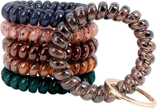 Miniatura 9 de BIHRTC Llavero Brazalete Elástico Pulsera de Muñeca