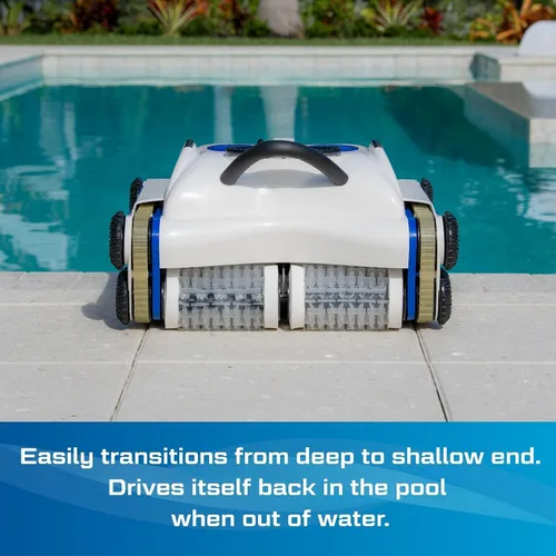 Miniatura 9 de POOL BLASTER CX-1 - Limpiador robótico inalámbrico para piscinas, aspiradora automática para piscinas enterradas y sobre el suelo, aspiradora