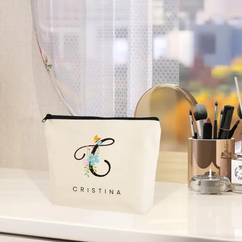 Miniatura 8 de Bolsa de maquillaje personalizada para regalos de damas de honor, regalos de boda para dama de honor, matrona de honor, regalo personalizado
