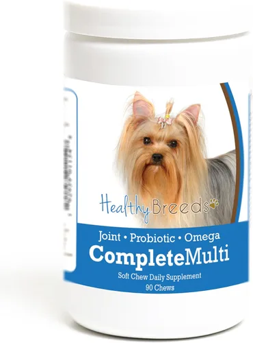Miniatura 233 de Healthy Breeds Pug todo en uno multivitamínico suave masticable 60