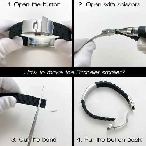 Miniatura 5 de XUANPAI Pulsera personalizada para hombre, trenzada con nombre grabado para hombre, pulsera de identificación personalizada, regalo para papá