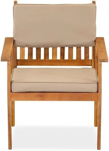 Miniatura 3 de EAST WEST FURNITURE BBI3CNA - Juego de mesa auxiliar Bristol de 3 piezas, incluye una mesa auxiliar y 2 sillas de patio de tela de poliéster