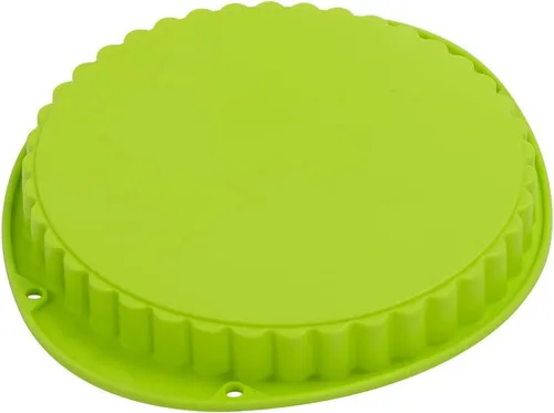 Miniatura 2 de Webake Tarta de silicona para tartas/sartén para flan de 9.5 pulgadas, molde antiadherente para pastel de pizza