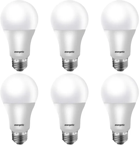 Miniatura 11 de Bombillas LED A19 de ENERGETIC SMARTER LIGHTING, equivalentes a 60 vatios, blanco frío 4000K, base media E26, bombilla LED no regulable, 4000K
