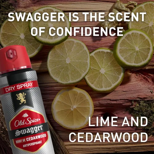 Miniatura 7 de Desodorante antiperspirante en aerosol seco Old Spice para hombres, 24/7 protección contra el sudor y el olor, 24/7 defensa contra el sudor
