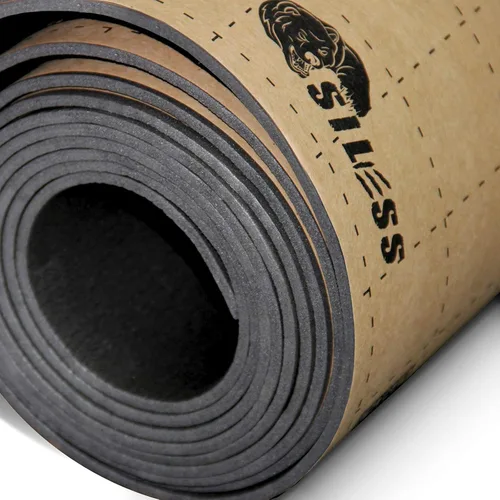 Siless Liner 157 (4 mm) mil 36 pies cuadrados Espuma de celda cerrada para insonorización de automóviles y alfombrilla de aislamiento térmico -