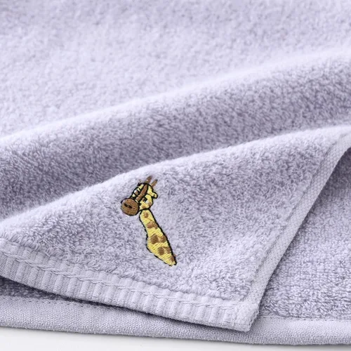 Miniatura 7 de sense gnosis Toallas faciales de 100% algodón para niños, toallas de dedo para baño, juego de toallas bordadas con animales para niños y toallitas