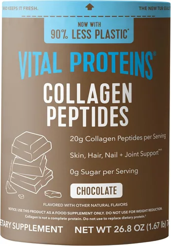 Miniatura 12 de Vital Proteins Suplemento en polvo de péptidos de colágeno para piel, cabello, uñas, salud o apoyo articular – colágeno hidrolizado – sin sabor, 7