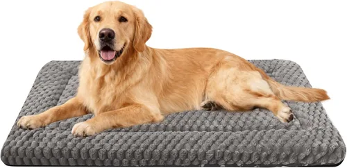 Miniatura 46 de Alfombrilla para Cama de Perro – Almohadilla de Perrera Suave y Cómoda para Jaula – Cama y Almohadilla Duradera para Perros y Gatos – Ideal para Gris