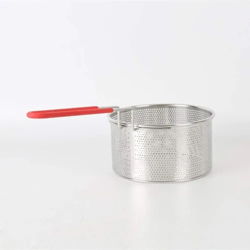 Miniatura 7 de Colador de fideos de acero inoxidable Filtro de alimentos fritos Colador Colador Cuchara Colador Cesta