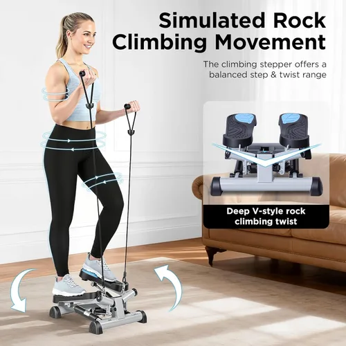 Miniatura 3 de Efitment Mini stepper steppers para ejercicio en casa Escalera Cardio Muslo Master Equipo de entrenamiento Fitness Pedal Ejercitador Pedales