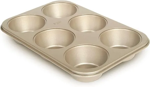 Miniatura 8 de Glad Mini Molde para Muffins Antiadherente - Molde de Metal Extra Resistente para Cupcakes con Pequeños Moldes para Hornear, Mini 12 Cavidades