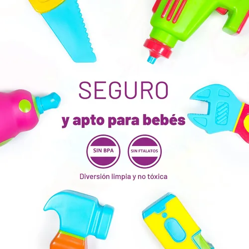 Miniatura 6 de Tub Works® Tools™ - Juguetes de baño sin moho, paquete de 6 Diseño de juguetes de baño sellados y sin agujeros que mantiene la humedad fuera