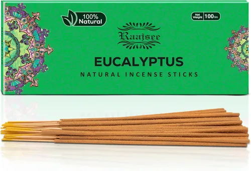 Miniatura 15 de Raajsee Varillas de incienso natural de flores de jazmín, paquete de 3.53 oz, 100% puro, orgánico, natural, enrollado a mano, libre de productos