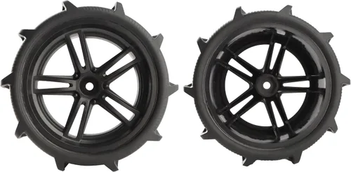 Miniatura 6 de 1/10 RC Neumáticos y ruedas de paleta 12mm Hex Tyer PX9200-29A para coches RC de alta velocidad 9125 X07 X08 X17 9155 9156 9201E 9205E 9206E 200E