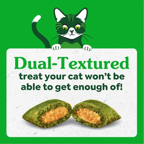 Miniatura 6 de Greenies Feline Smartbites, Receta saludable de golosinas para gatos, golosinas para gatos de interior, sabor a pollo, paquete de 2.1 onzas
