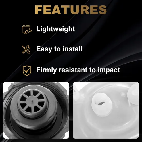 Miniatura 4 de Partsflow Depósito de refrigerante del motor para Mercedes-benz C300 2015-2019 para Mercedes-benz C350e 2016-2018 para Mercedes-Benz C400 2017-2019