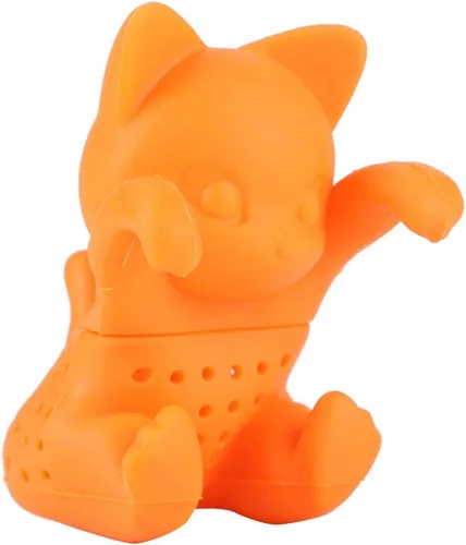 Miniatura 7 de Infusor de té para té de hojas sueltas, animales coladores de silicona, un regalo divertido e ideal para los amantes del té, amigos y familiares