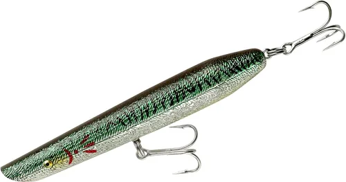 Miniatura 9 de Cotton Cordell Señuelo de pesca de lápiz Popper Topwater Amarillo perla