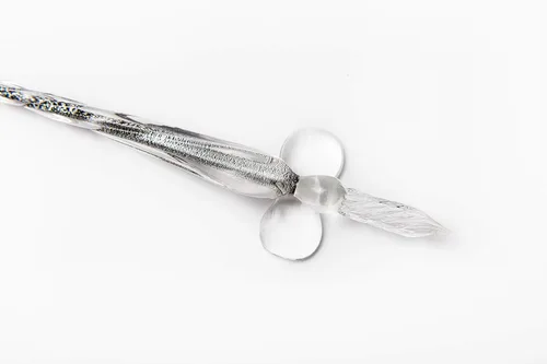 Miniatura 3 de Bolígrafo de cristal hecho a mano con diseño de caligrafía de cristal