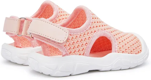 Miniatura 6 de BMCiTYBM Sandalias de verano con punta cerrada para bebé, niño, niña, zapatos ligeros, antideslizantes, para primeros pasos, 6, 9, 12, 18, 24 meses