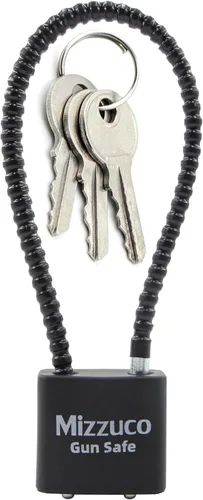 Miniatura 10 de Cerraduras de cable para pistola con llaves, operación simple, compatibles con pistolas, pistolas, rifles y escopetas, hogar y almacenamiento