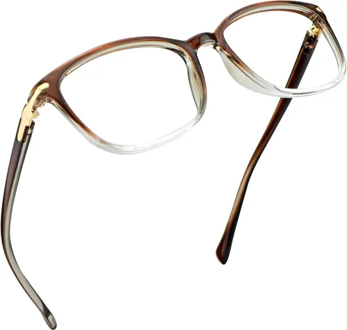 Miniatura 14 de LifeArt Lentes de bloqueo de luz azul, antifatiga ocular, anteojos de lectura para computadora, gafas de TV para hombres y mujeres 01_Nola_Tortoise