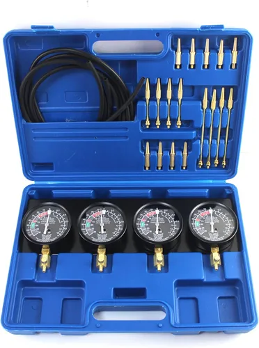 Kit de herramientas de sincronización de carburador de motocicleta, equilibrador de vacío de combustible universal, sincronizador de carburador,