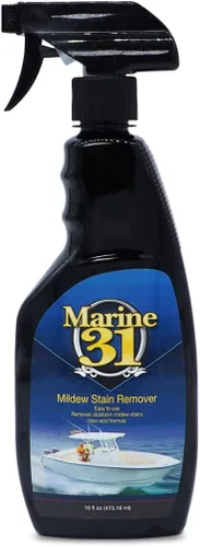 Marine 31 Quitamanchas y Limpiador de Moho | Eficaz para Barcos, Hogar, Patio y Baño | Elimina Manchas de Moho y Moho | Fórmula de Limpieza Potente