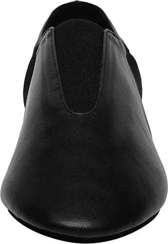 Miniatura 8 de Zapatos de jazz para niños, suela de cuero, para bailar para niñas y niños (niños pequeñosniños grandes)