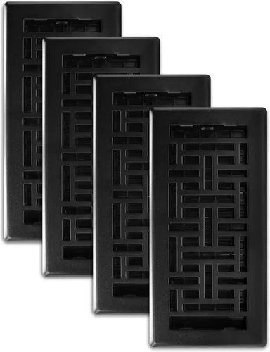Miniatura 18 de Decor Grates Registro de suelo oriental AJH412-RB, 4 x 12 pulgadas, acabado de bronce frotado bronce (Rubbed Bronze Finish)