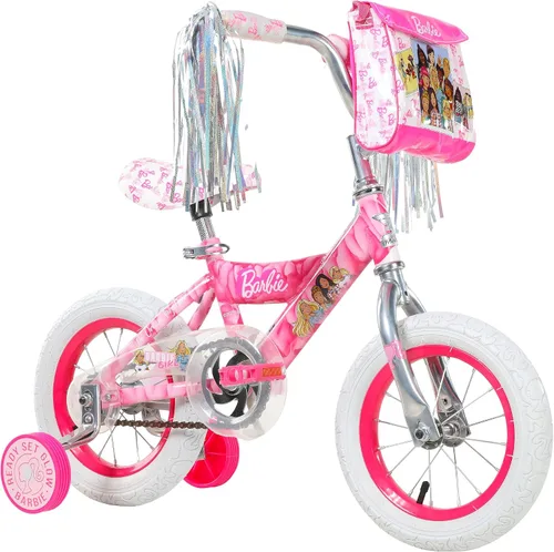 Miniatura 10 de Dynacraft Barbie 12, 16, 18-inch Girls' Bike for Kids Ages 3-9 Years - Fun and Stylish Design, Sturdy and Durable, Perfect for Kids Learning to