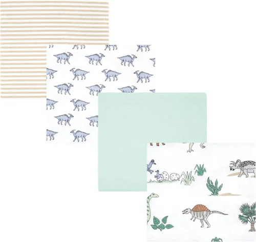 Miniatura 122 de Hudson Baby Mantas unisex de franela de algodón para bebé, calabaza, talla única
