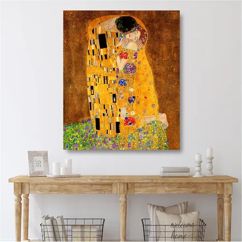 Miniatura 630 de A&T ARTWORK Campo de trigo con cipreses de Van Gogh Las reproducciones de arte clásico mundial, impresiones en lienzo giclée para decoración