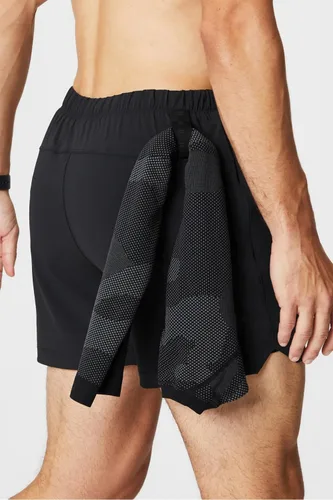 Miniatura 2 de Fabletics The One - Pantalón corto para hombre (sin forro), entrenamiento, natación, ligero, de secado rápido, bolsillo con cremallera, tejido Negro